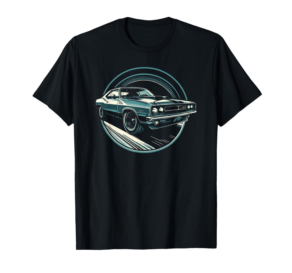 Muscle Car 60S 70S Car Lover T-Shirt - Custom Art Print Men Women - T-Shirt, Sweatshirt, Hoodie