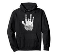 Jerry Distressed Hand Gift Hoodie - Minimalist Print for Adults - T-Shirt, Sweatshirt, Hoodie