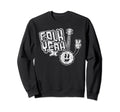 Folk Yeah Smiling Music Folk Sweatshirt - Minimalist Print for Adults - T-Shirt, Sweatshirt, Hoodie