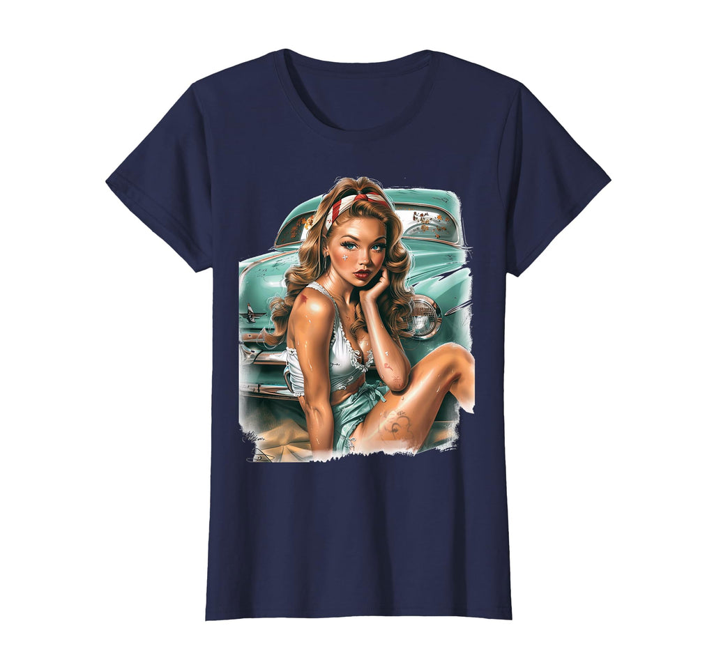 Pinup Pin Up T-Shirt - Minimalist Print for Adults - T-Shirt, Sweatshirt, Hoodie
