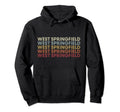 West Springfield Virginia West Hoodie - Aesthetic Graphic Unisex - T-Shirt, Sweatshirt, Hoodie