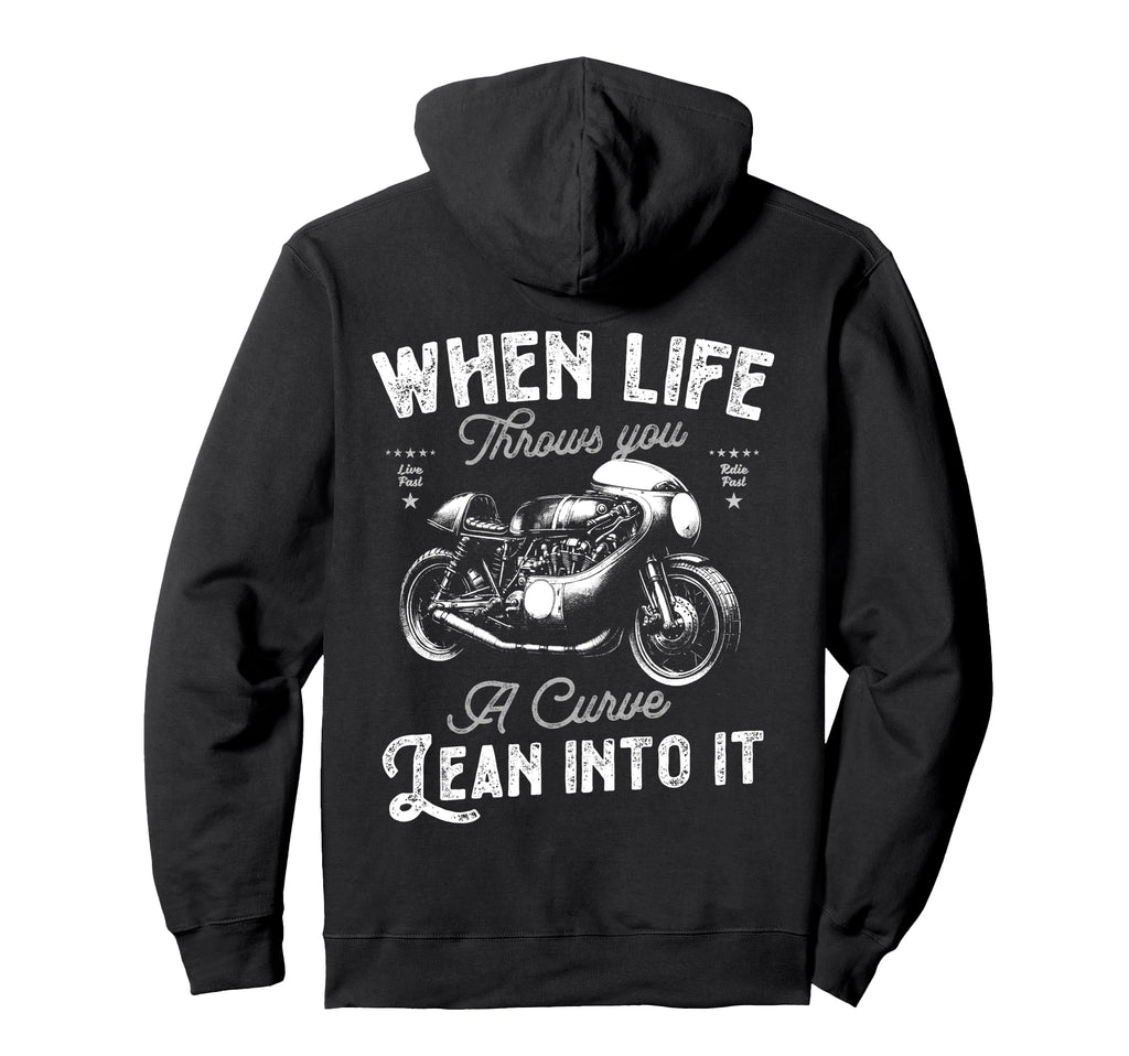 Mens Motorbike Birthday Funny Old Hoodie - Minimalist Print for Adults - T-Shirt, Sweatshirt, Hoodie