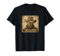 Wanted Mugshot Cowboy Western T-Shirt - Fun Novelty Design Men Women - T-Shirt, Sweatshirt, Hoodie