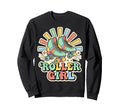 Roller Skating Art Colorful Sweatshirt - Unique Graphic Men Women - T-Shirt, Sweatshirt, Hoodie