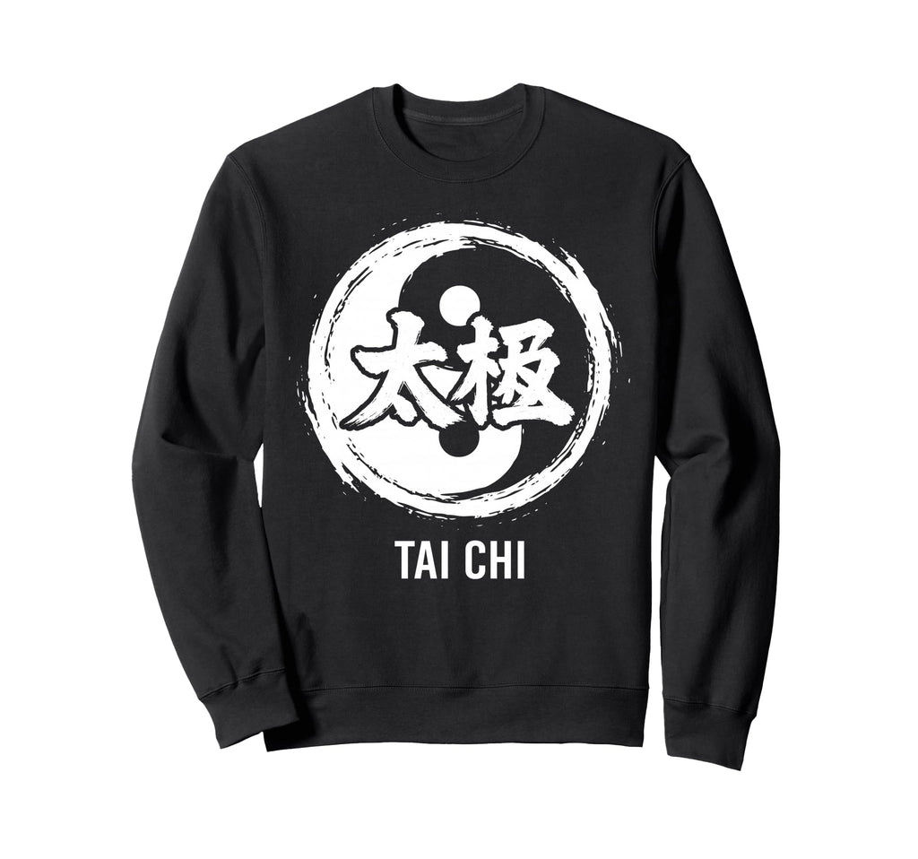 Yin Yang Martial Arts Meditation Sweatshirt - Aesthetic Graphic Men Women - T-Shirt, Sweatshirt, Hoodie