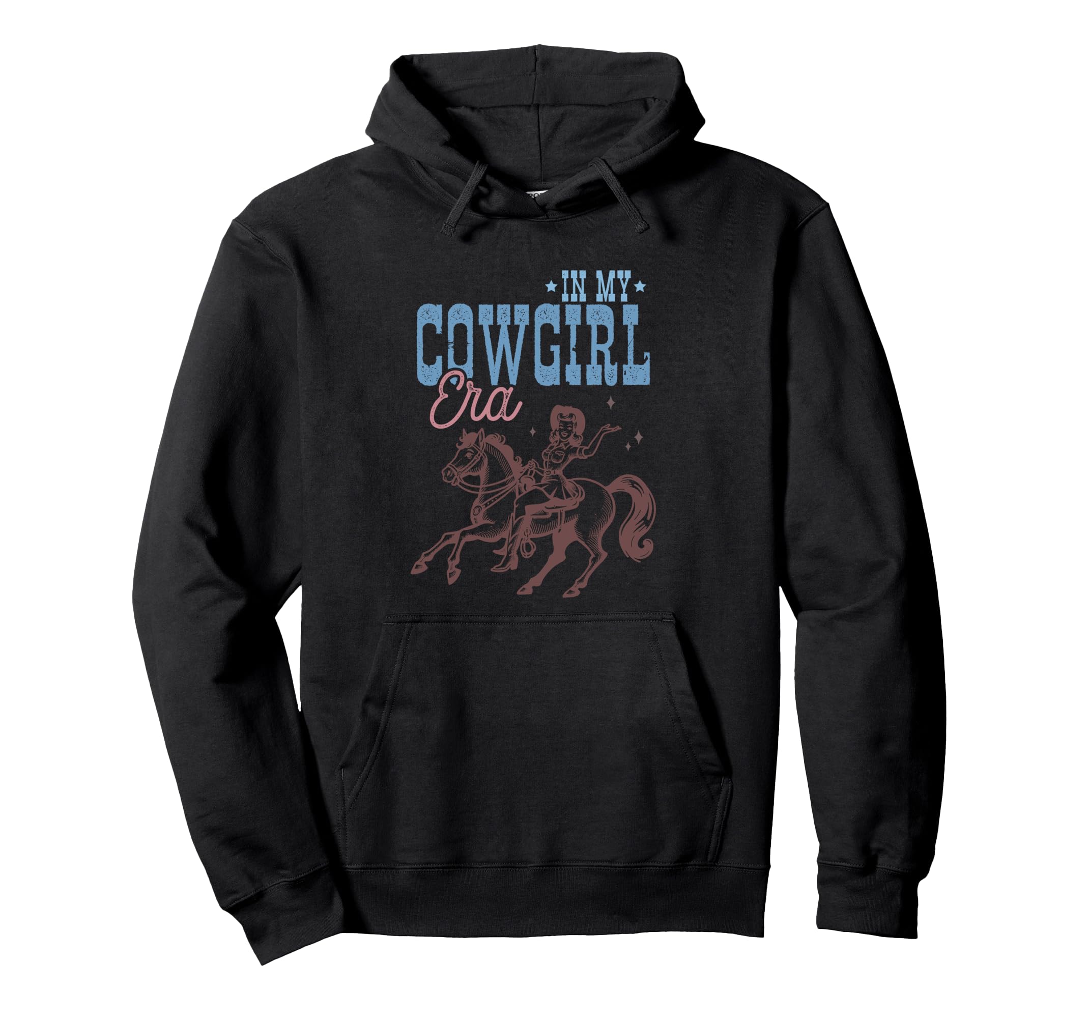 My Cowgirl Era Western Vibes Hoodie - Trendy Graphic for Adults - T-Shirt, Sweatshirt, Hoodie