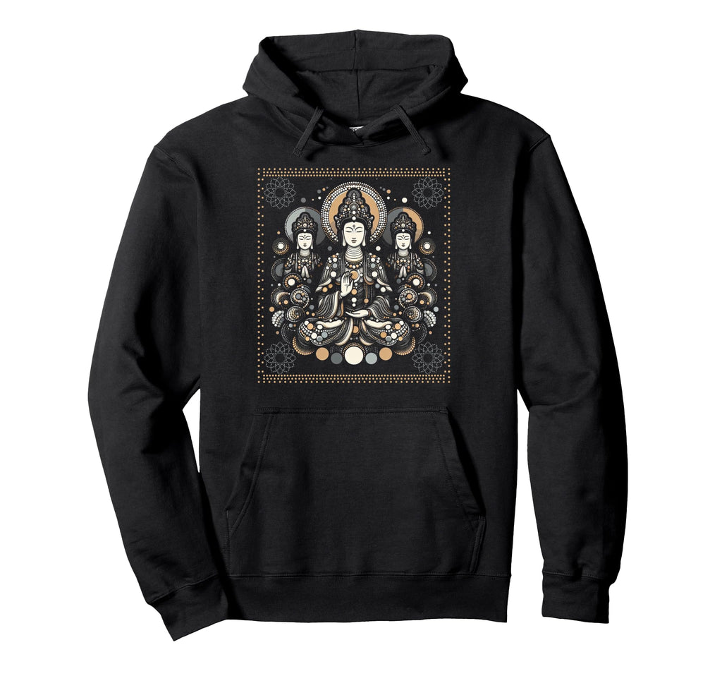 Guanyin Avalokitesvara Tibetan Buddhism Hoodie - Fun Novelty Design Unisex - T-Shirt, Sweatshirt, Hoodie