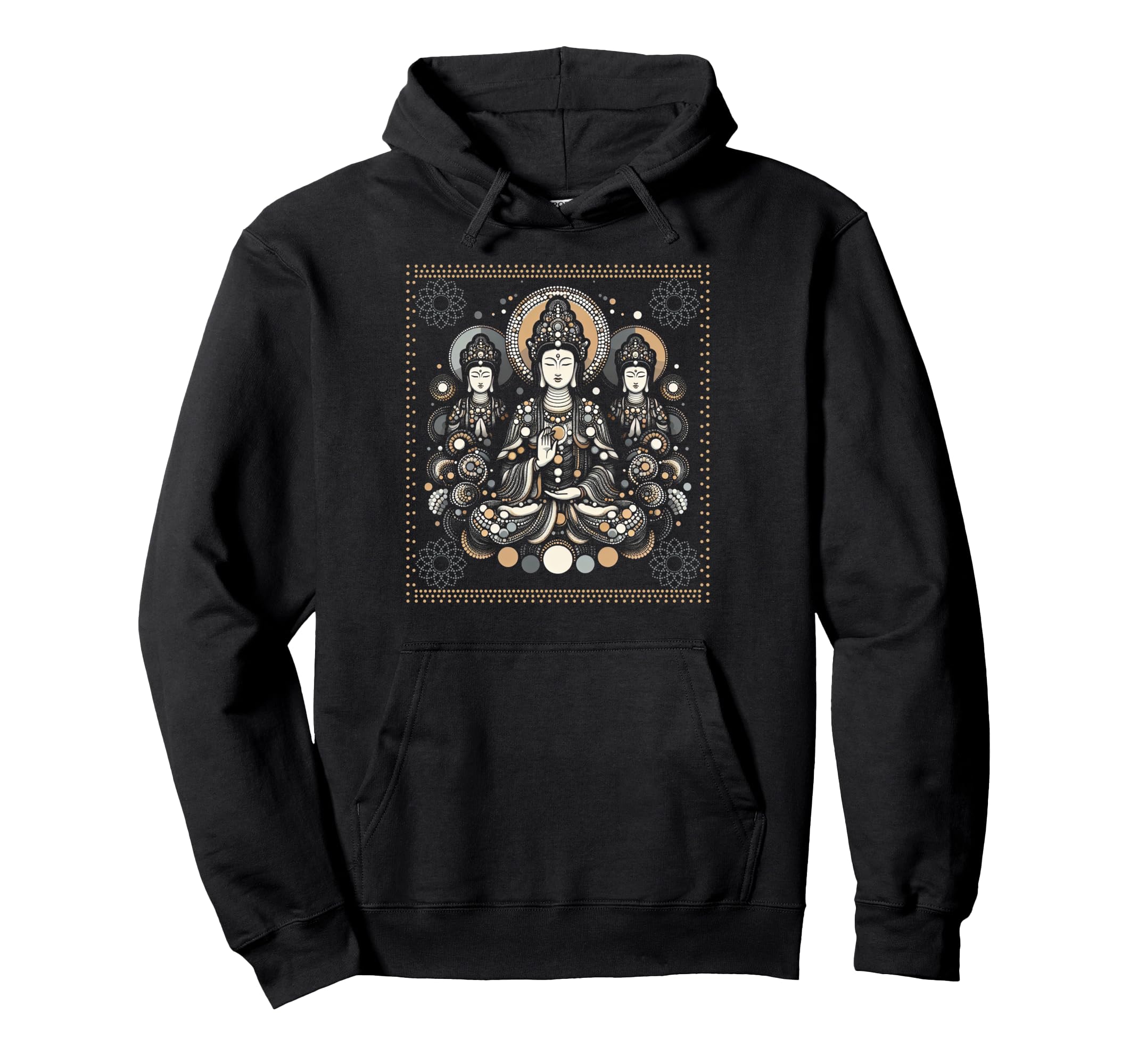 Guanyin Avalokitesvara Tibetan Buddhism Hoodie - Fun Novelty Design Unisex - T-Shirt, Sweatshirt, Hoodie