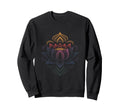 Lotus Flower Meditation Spiritual Sweatshirt - Minimalist Print Men Women - T-Shirt, Sweatshirt, Hoodie