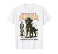 Bowdy Partner Cowboy Dog T-Shirt - Trendy Graphic Unisex - T-Shirt, Sweatshirt, Hoodie