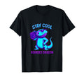 Stay Bearded Dragon 80S Neon Boombox T-Shirt - Aesthetic Graphic Unisex - T-Shirt, Sweatshirt, Hoodie