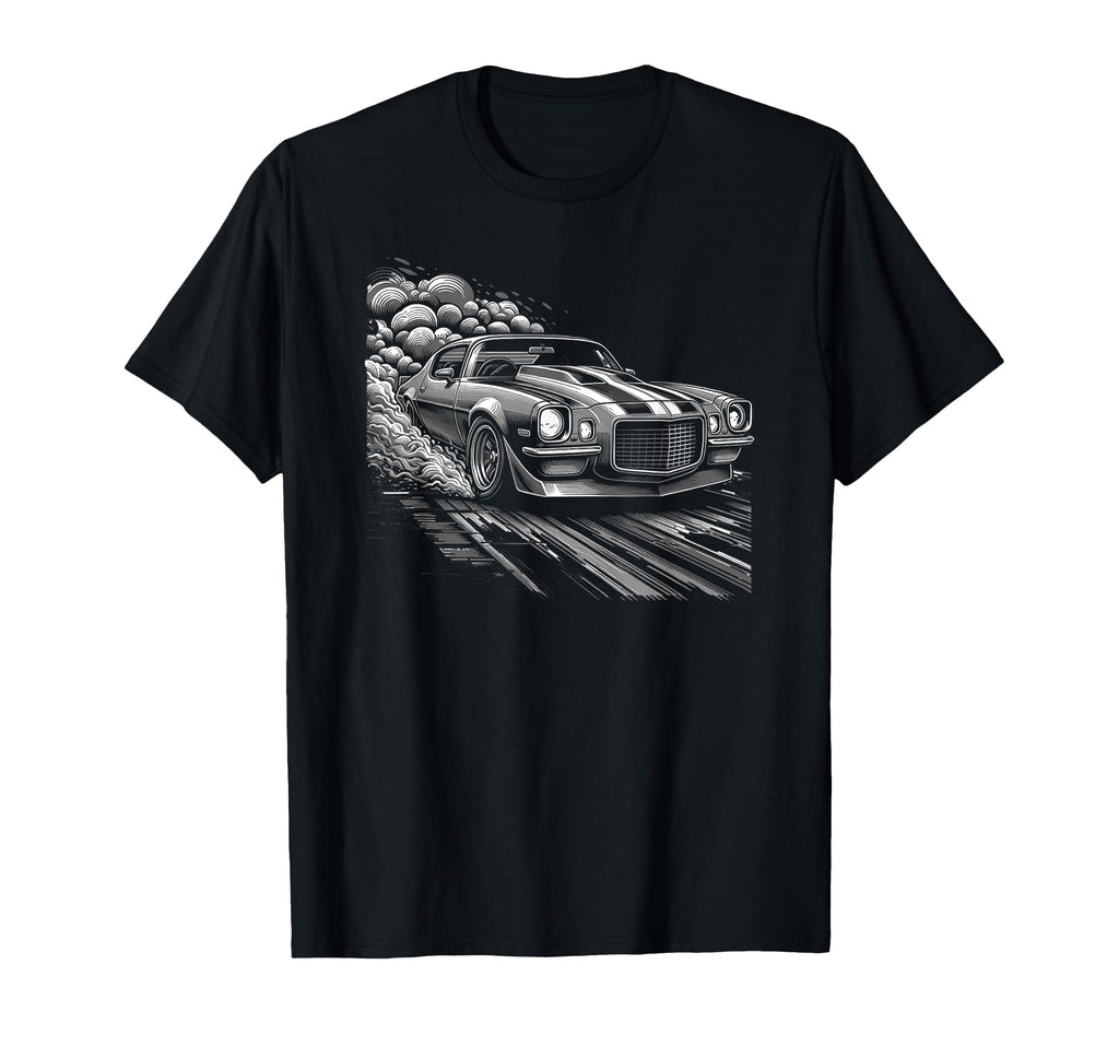 Muscle Car 60S 70S Car Lover T-Shirt - Fun Novelty Design for Adults - T-Shirt, Sweatshirt, Hoodie