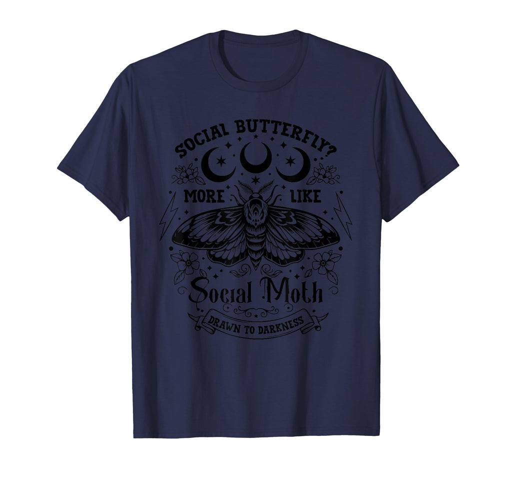 Social Butterfly More Like Social T-Shirt - Fun Novelty Design Men Women - T-Shirt, Sweatshirt, Hoodie