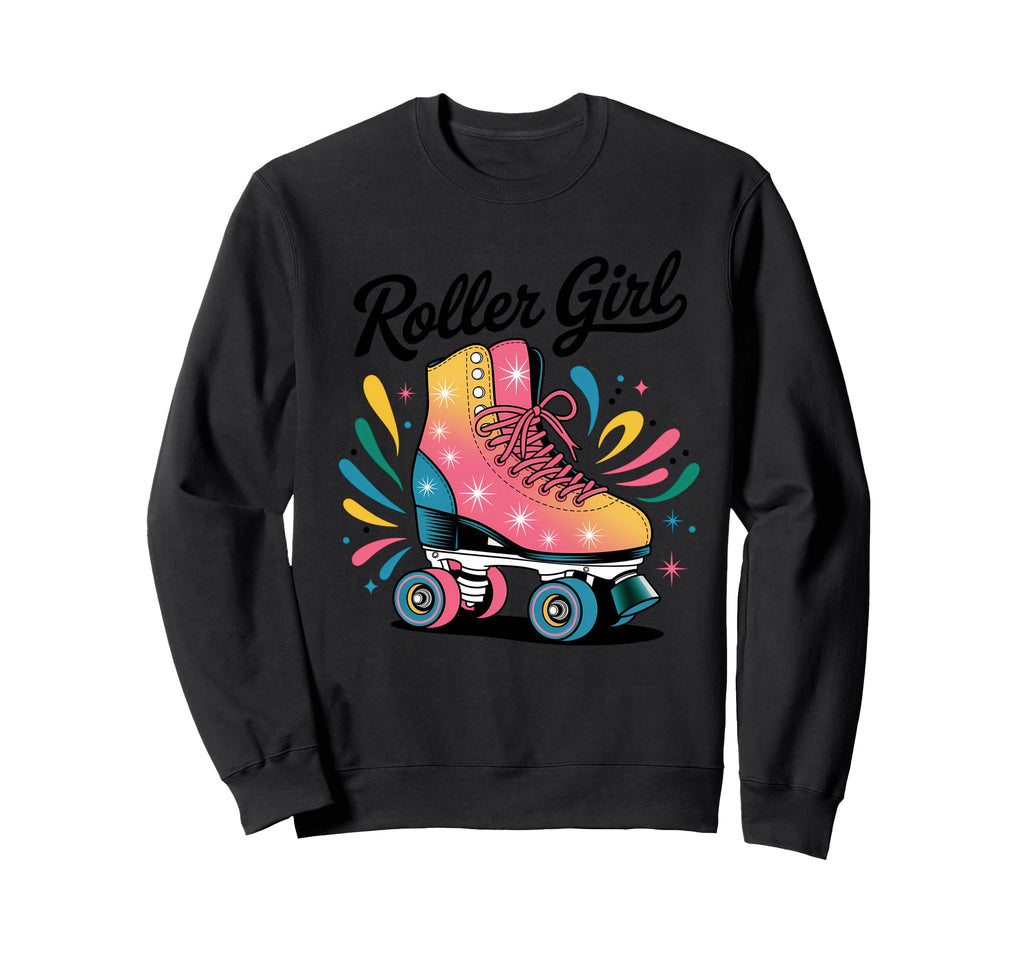 Roller Skater 80S Roller Skates Sweatshirt - Streetwear Style for Adults - T-Shirt, Sweatshirt, Hoodie