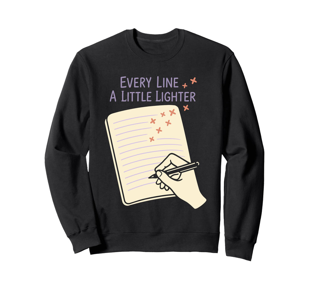 Mindfulness Journaling Self Care Sweatshirt - Streetwear Style Unisex - T-Shirt, Sweatshirt, Hoodie