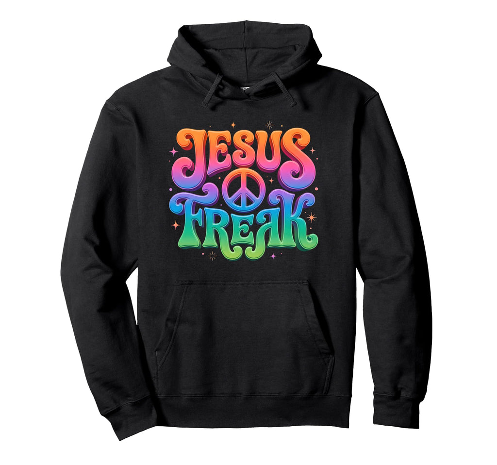 Faith Message Peace Symbol Hoodie - Casual Everyday Wear Men Women - T-Shirt, Sweatshirt, Hoodie