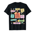 Groovy Mental Health Reminders Mental T-Shirt - Aesthetic Graphic Unisex - T-Shirt, Sweatshirt, Hoodie
