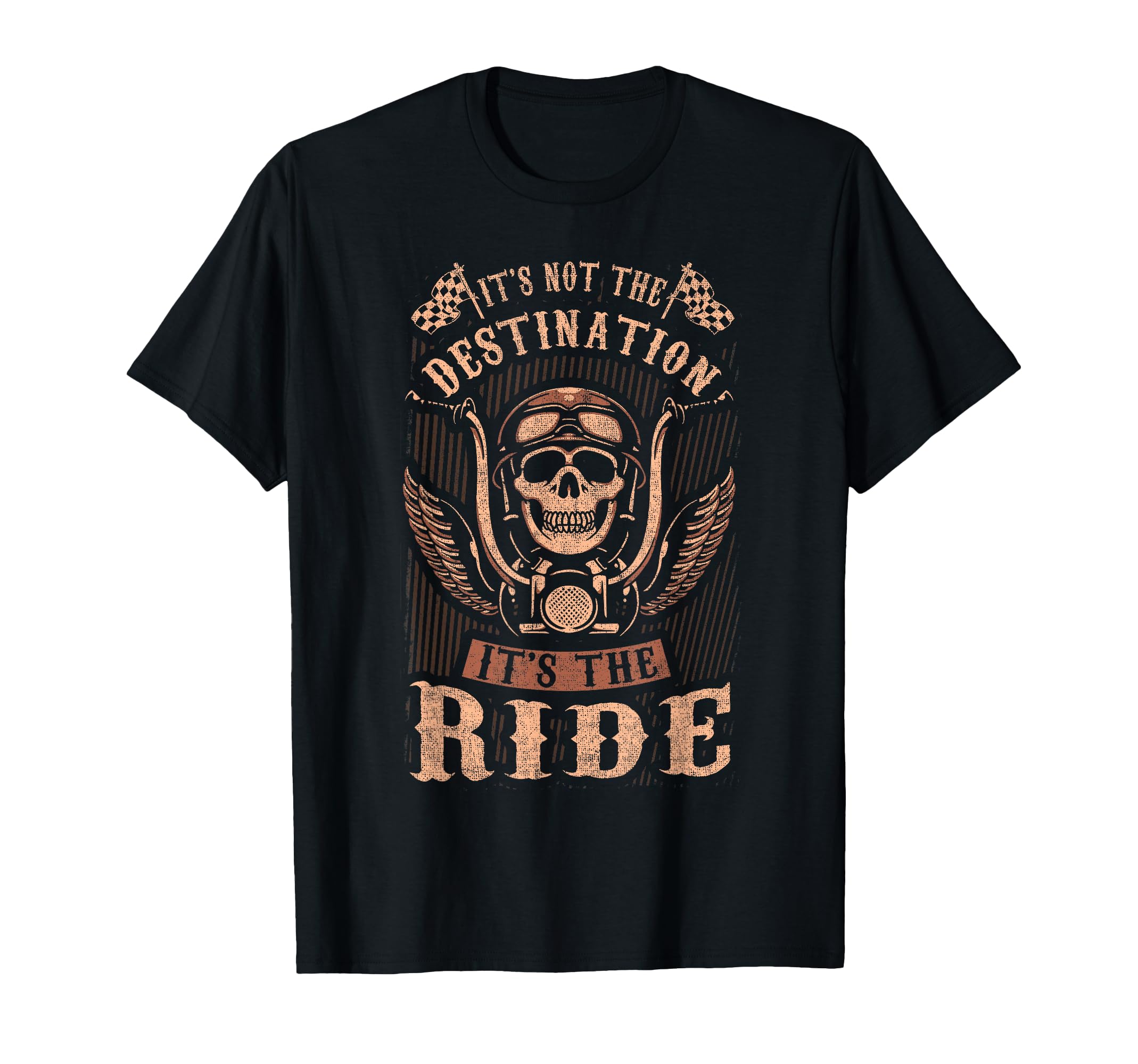 Its Not Destination Its Ride T-Shirt - Custom Art Print for Adults - T-Shirt, Sweatshirt, Hoodie