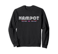 Kampot Cambodia 70S 80S Type Flag Sweatshirt - Trendy Graphic Unisex - T-Shirt, Sweatshirt, Hoodie