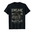 47Th Birthday 1970 Motorcycle Chopper T-Shirt - Aesthetic Graphic Unisex - T-Shirt, Sweatshirt, Hoodie