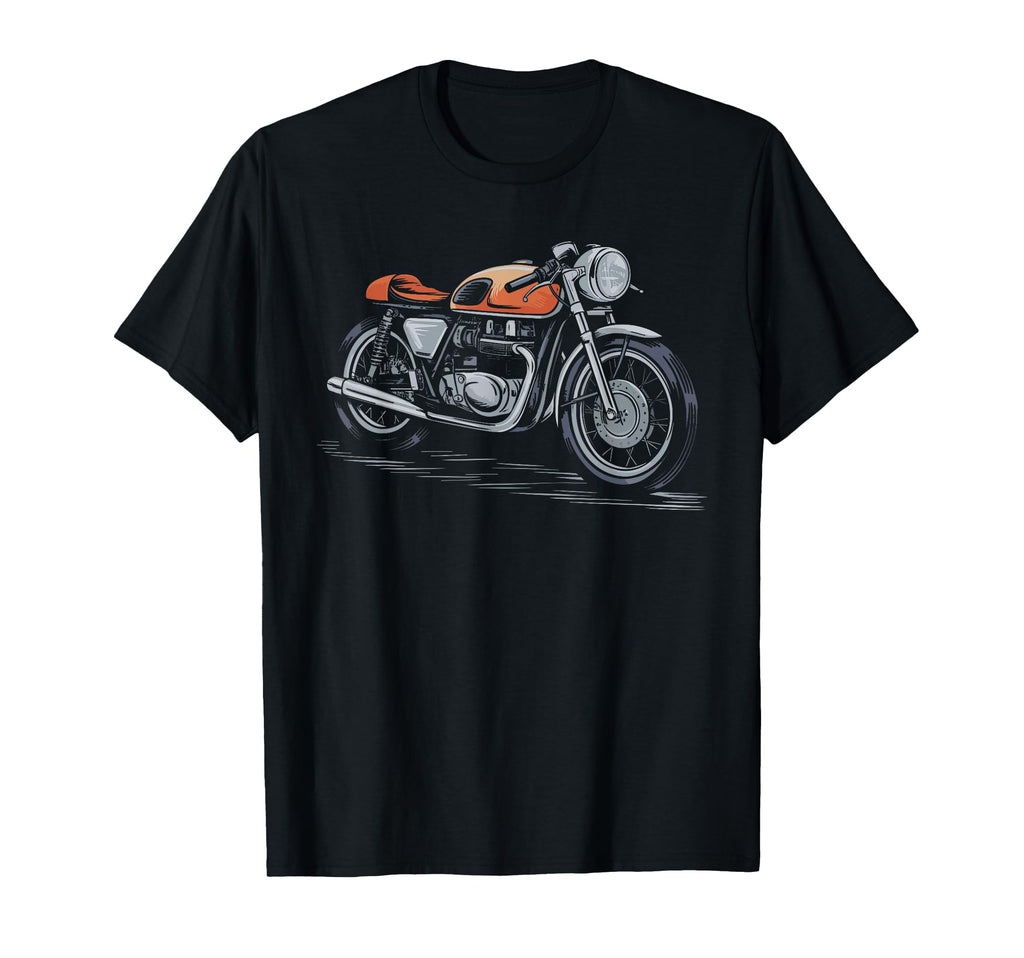 Motorcycle Front View Sketch T-Shirt - Unique Graphic Unisex - T-Shirt, Sweatshirt, Hoodie