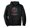 Colorful Rainbow Brain Neurodiversity Hoodie - Unique Graphic for Adults - T-Shirt, Sweatshirt, Hoodie