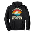 My Godmother West Virginia Loves Hoodie - Casual Everyday Wear Men Women - T-Shirt, Sweatshirt, Hoodie