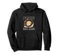 Frontier Rope Mark Western Cowboy Lasso Hoodie - Minimalist Print Men Women - T-Shirt, Sweatshirt, Hoodie