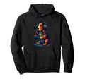 Basset Hound Gamer Gaming Dog Lover Hoodie - Trendy Graphic Unisex - T-Shirt, Sweatshirt, Hoodie