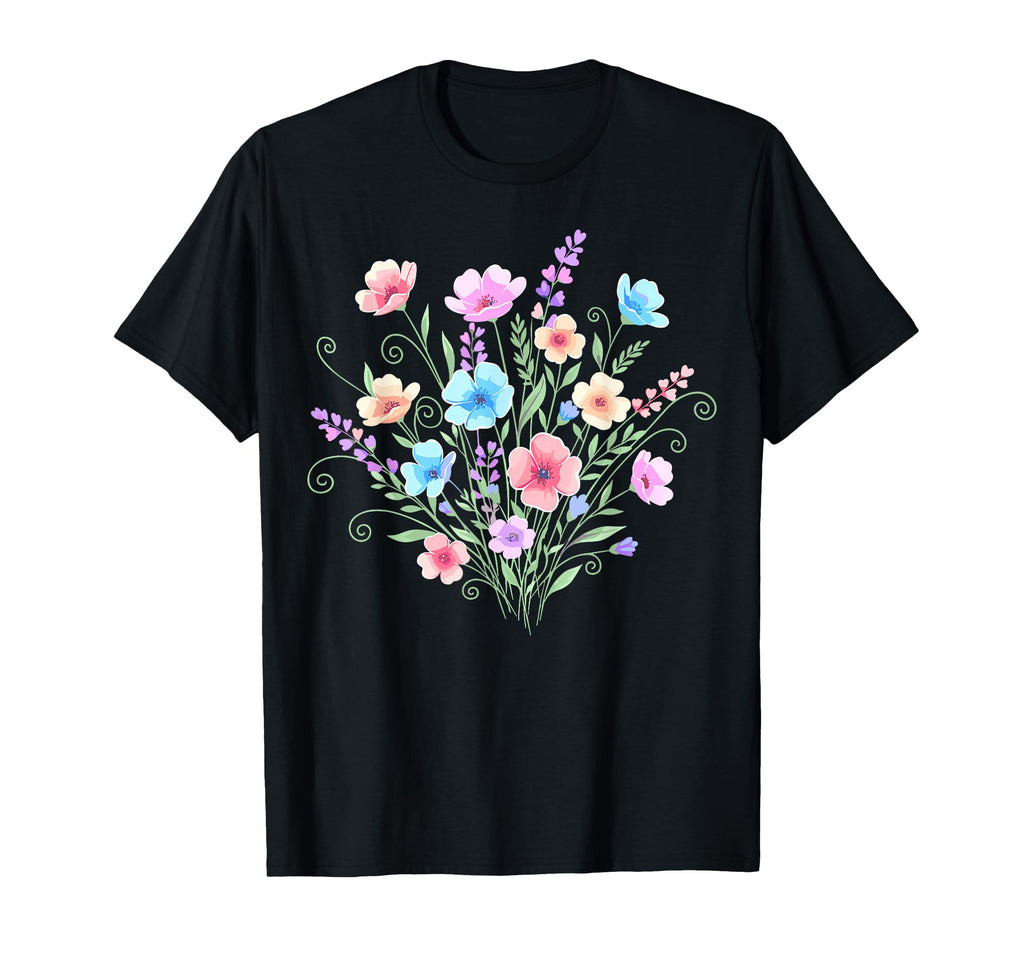Flowers Wildflower Floral Gardening T-Shirt - Unique Graphic for Adults - T-Shirt, Sweatshirt, Hoodie