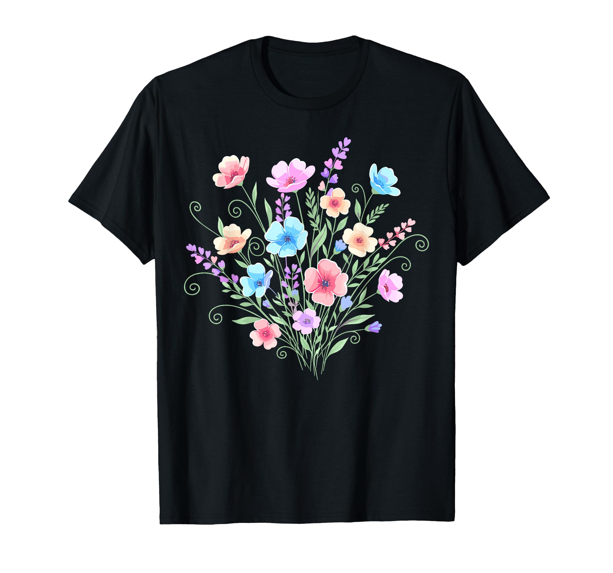 Flowers Wildflower Floral Gardening T-Shirt - Graphic Print for Adults - T-Shirt, Sweatshirt, Hoodie