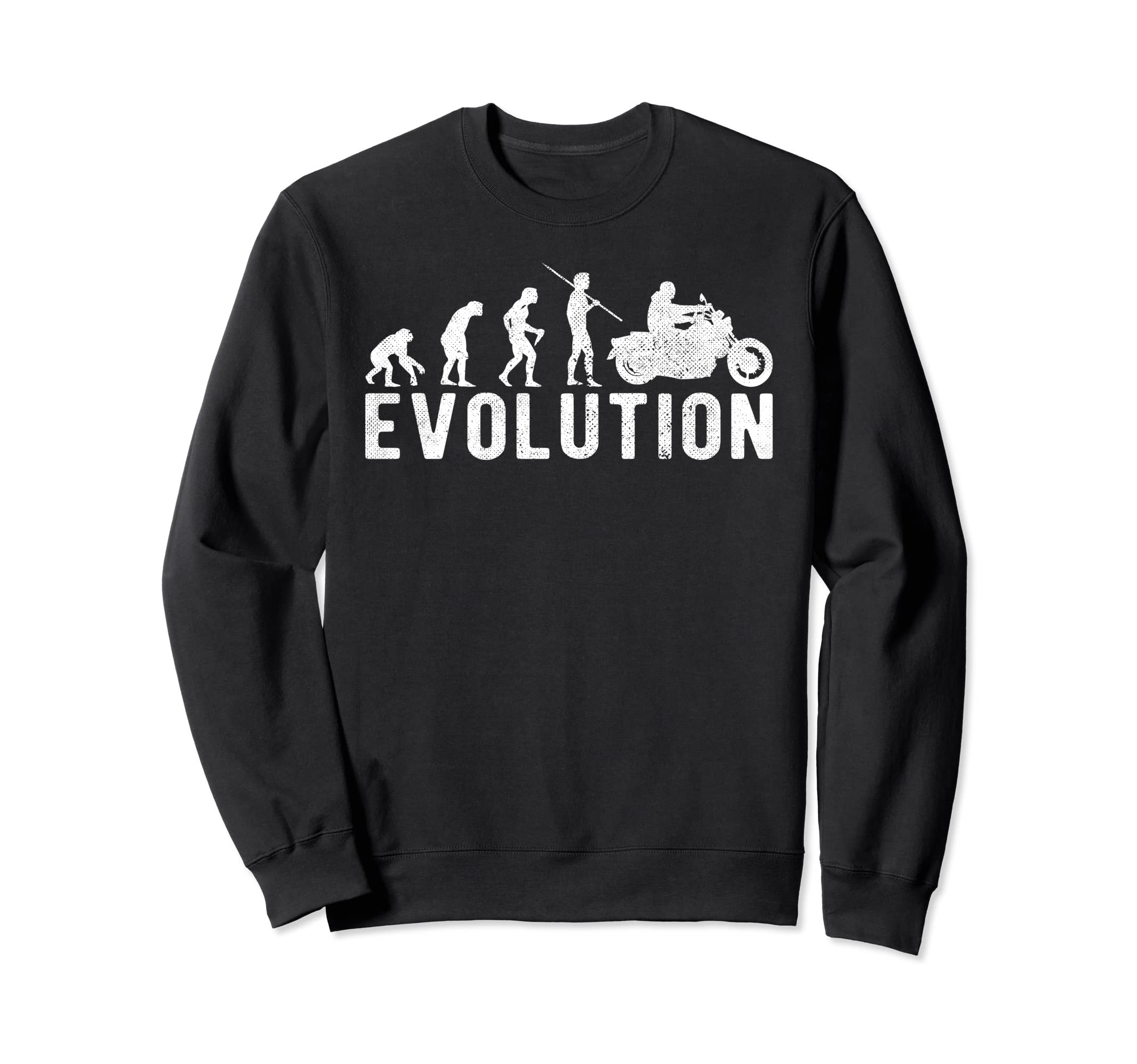 Custom Motorcycle Biker Evolution Sweatshirt - Custom Art Print Unisex - T-Shirt, Sweatshirt, Hoodie