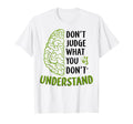 Dont Judge Depression Anxiety T-Shirt - Casual Everyday Wear for Adults - T-Shirt, Sweatshirt, Hoodie