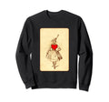Ace Hearts Late 19Th Century Playing Sweatshirt - Unique Graphic Men Women - T-Shirt, Sweatshirt, Hoodie