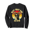 Best Goat Dad Ever Face Sunset Sweatshirt - Streetwear Style Men Women - T-Shirt, Sweatshirt, Hoodie