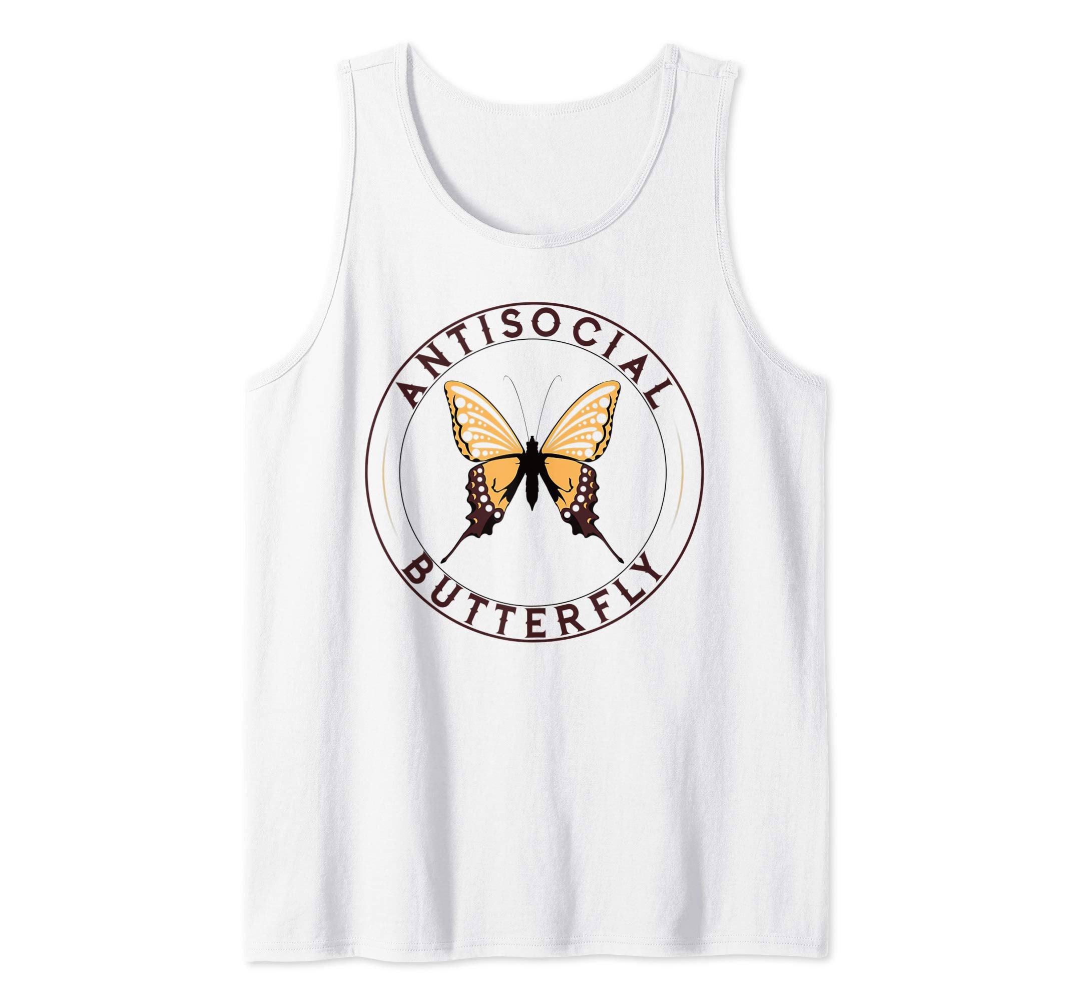 Funny Antisocial Butterfly T-Shirt - Graphic Print Men Women - T-Shirt, Sweatshirt, Hoodie