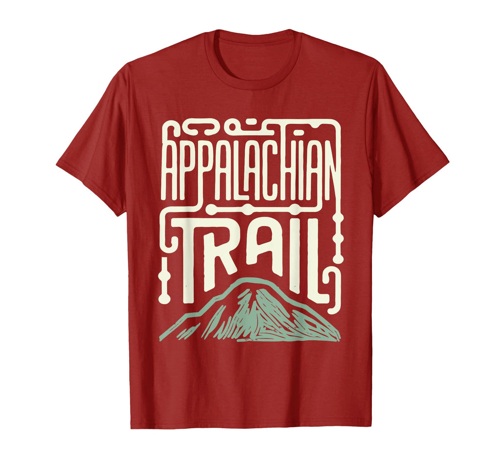 Appalachian Trail Groovy Typography T-Shirt - Custom Art Print Men Women - T-Shirt, Sweatshirt, Hoodie