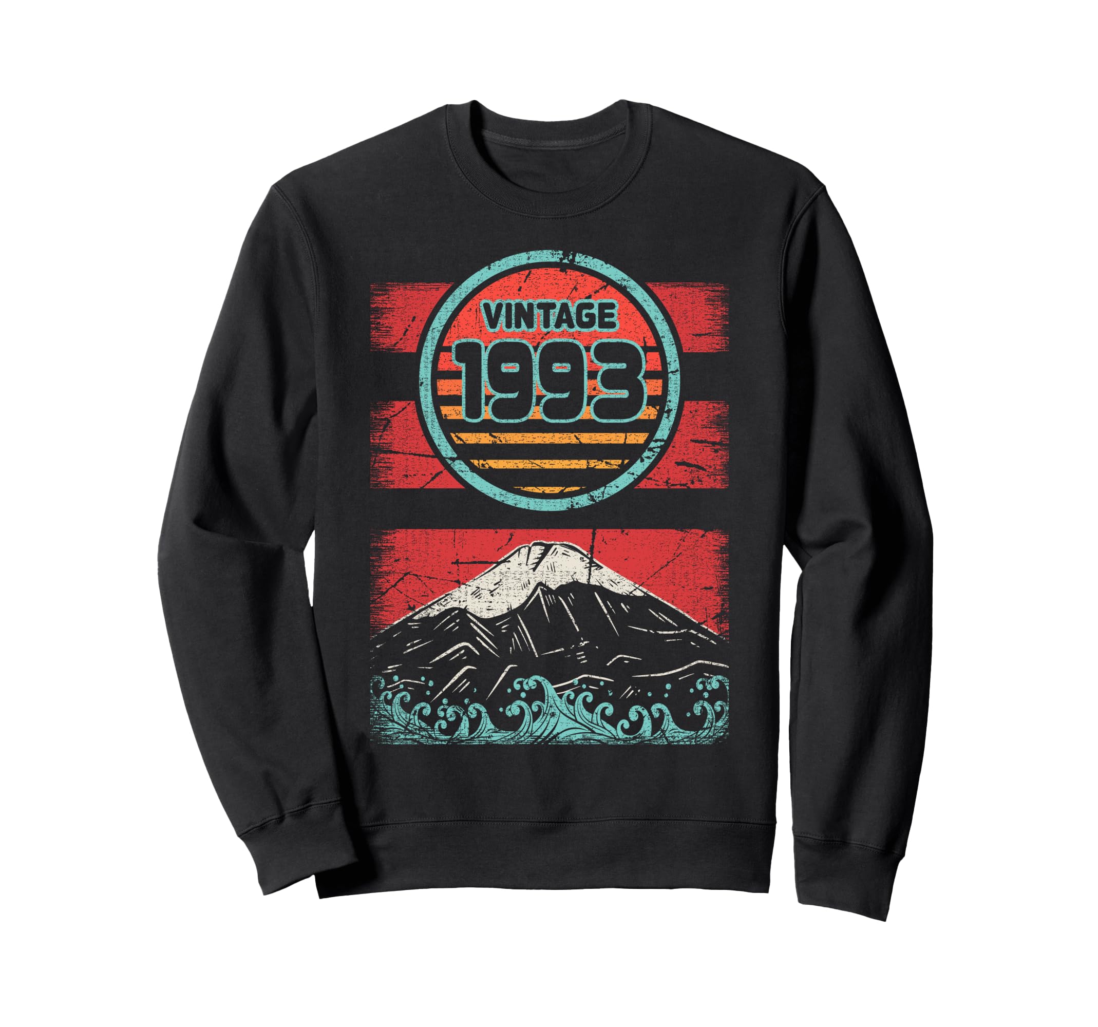 1993 Birthday Sunset Sweatshirt - Custom Art Print Men Women - T-Shirt, Sweatshirt, Hoodie