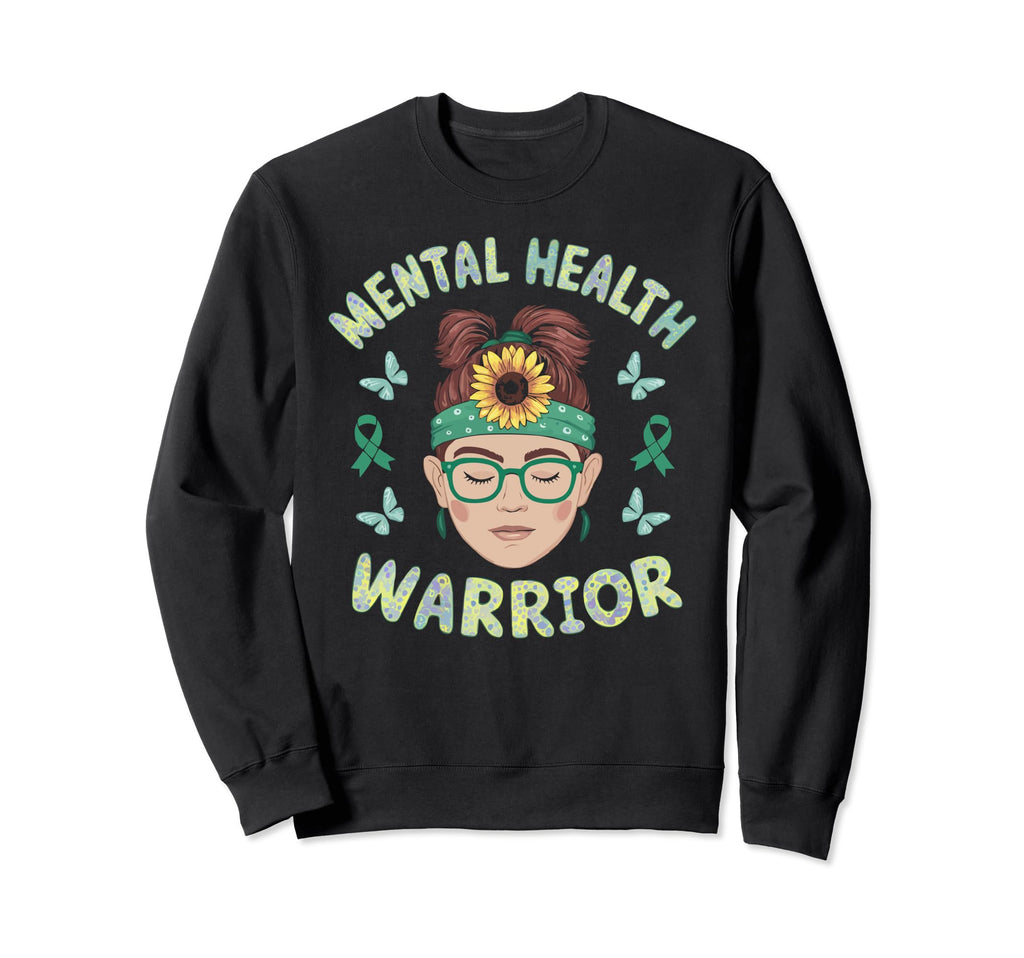 Suicide Awareness Depression Anxiety Sweatshirt - Graphic Print Unisex - T-Shirt, Sweatshirt, Hoodie