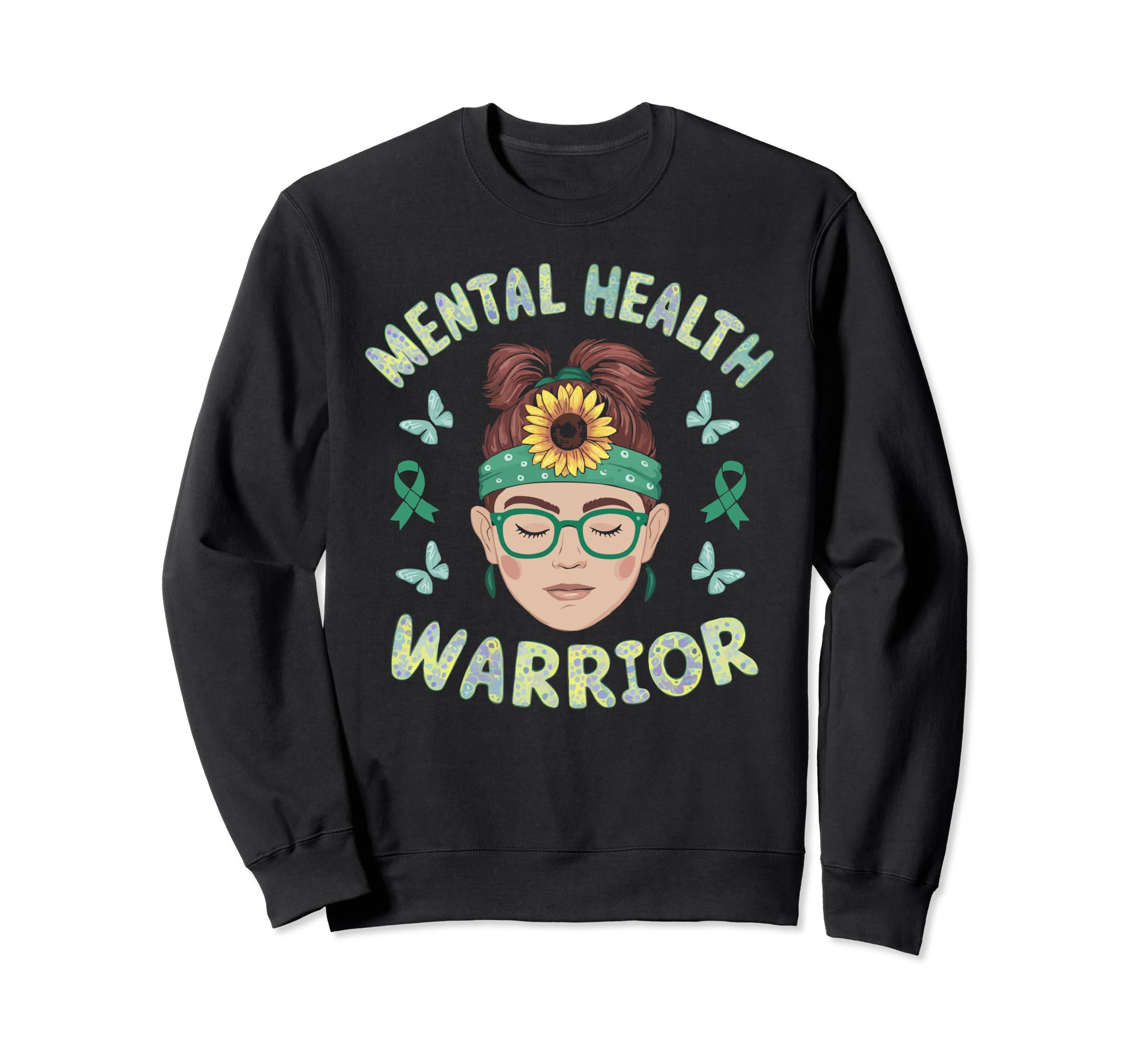 Suicide Awareness Depression Anxiety Sweatshirt - Graphic Print Unisex - T-Shirt, Sweatshirt, Hoodie