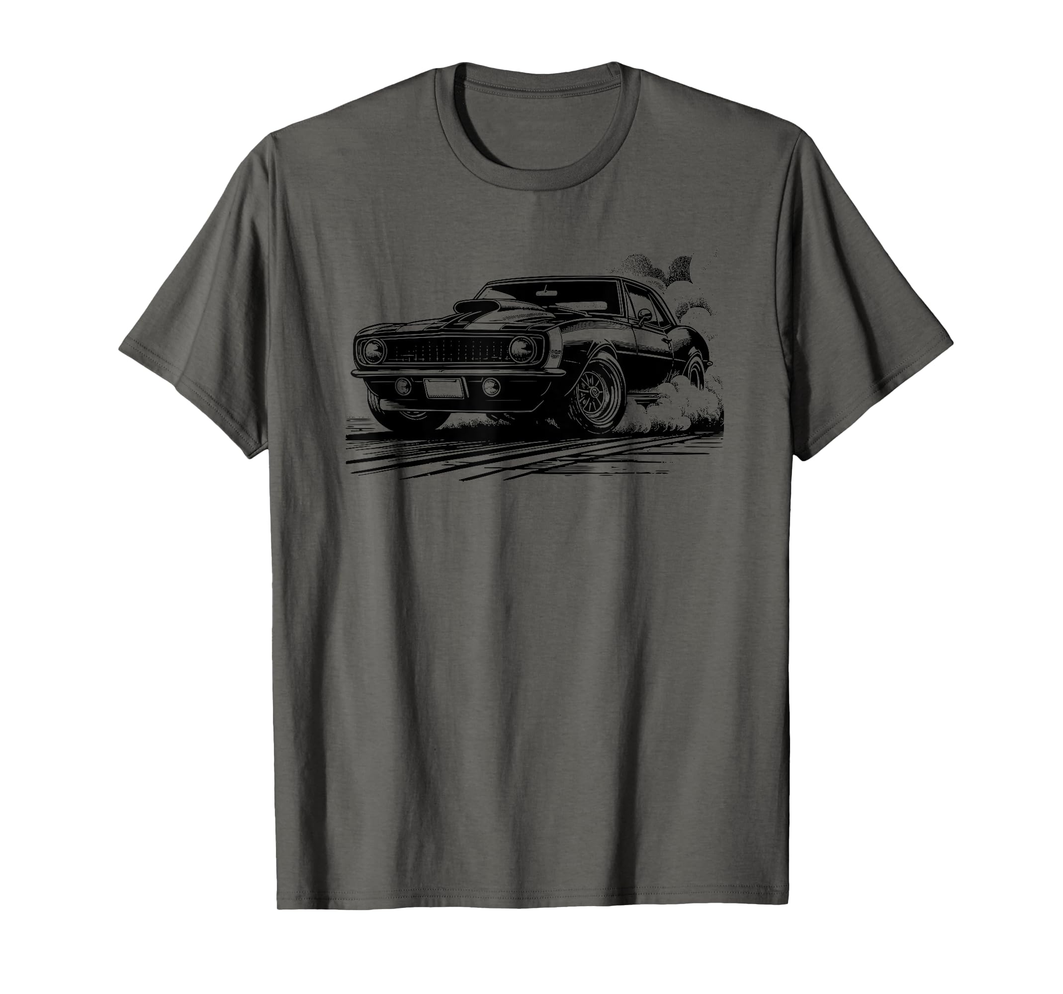 Muscle Car 60S 70S Car Lover T-Shirt - Minimalist Print Unisex - T-Shirt, Sweatshirt, Hoodie