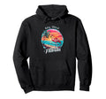 Key West Florida Beach Flamingo Tropical Hoodie - Unique Graphic Unisex - T-Shirt, Sweatshirt, Hoodie