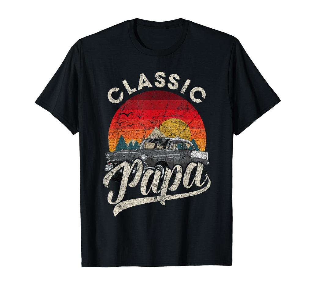 Papa Funny Car Lover Dad Papa T-Shirt - Fun Novelty Design for Adults - T-Shirt, Sweatshirt, Hoodie