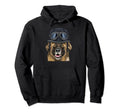 Funny Motorcycle Helmet Leonberger Hoodie - Novelty Apparel Unisex - T-Shirt, Sweatshirt, Hoodie