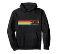 Motorcycle Sunset 70S 80S Racing Hoodie - Fun Novelty Design Men Women - T-Shirt, Sweatshirt, Hoodie