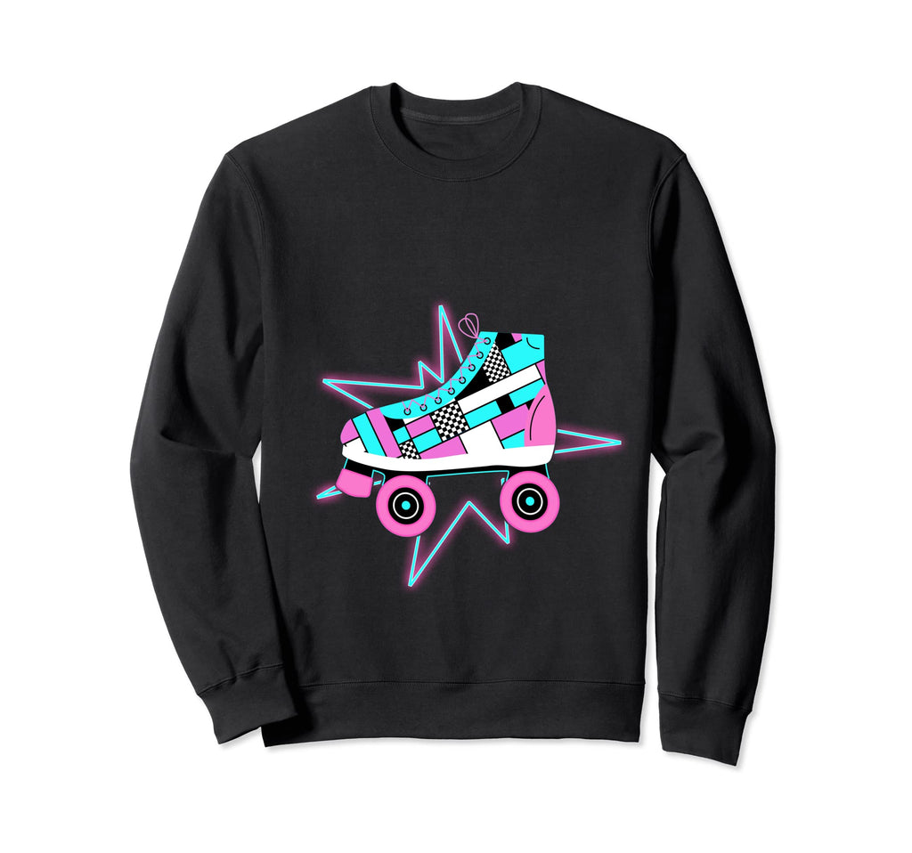Fifties 50S 1950 Roller Skating Sweatshirt - Novelty Apparel Men Women - T-Shirt, Sweatshirt, Hoodie