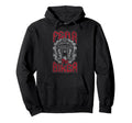 Motorcycle Biker Fear Biker Hoodie - Fun Novelty Design for Adults - T-Shirt, Sweatshirt, Hoodie