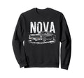 1966 1967 Nova Ss Muscle Car Sweatshirt - Novelty Apparel for Adults - T-Shirt, Sweatshirt, Hoodie