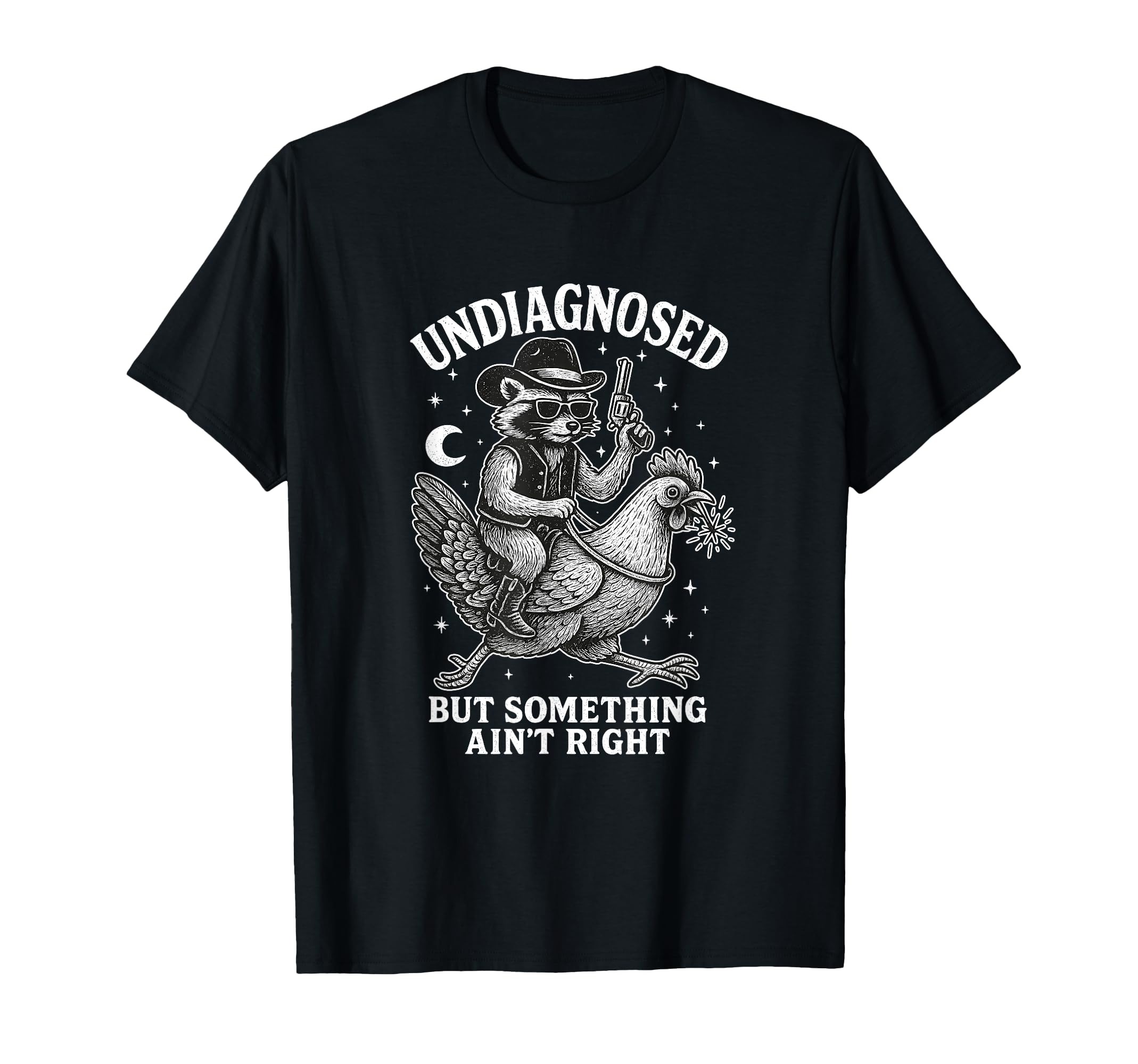 Undiagnosed But Something Aint T-Shirt - Aesthetic Graphic for Adults - T-Shirt, Sweatshirt, Hoodie