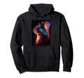 Squirrel Sunset 70S Hoodie - Fun Novelty Design for Adults - T-Shirt, Sweatshirt, Hoodie